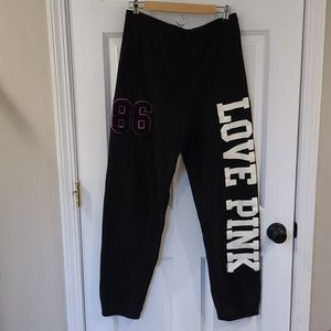 Pink Victoria's secret sweatpants
